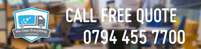 We Clear Everything - free quote for house clearance london