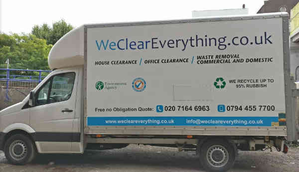 We Clear Everything London - truck